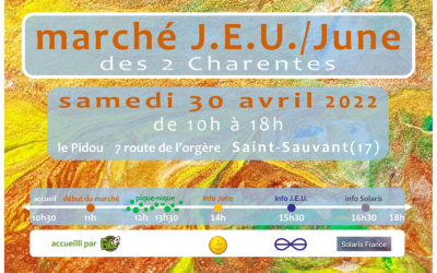 Marché en monnaies libres le 30 avril 2022 à Saint Sauvant